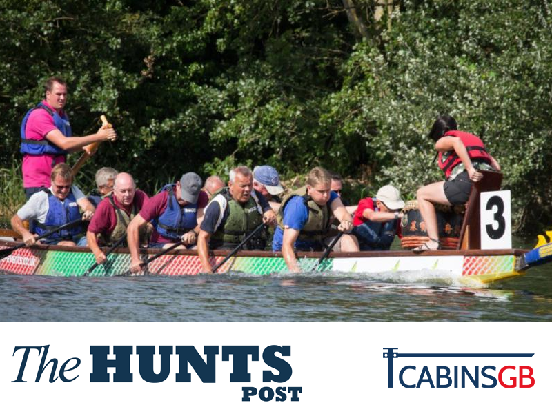 CabinsGB Sponsor Dragon Boat race in St Neots