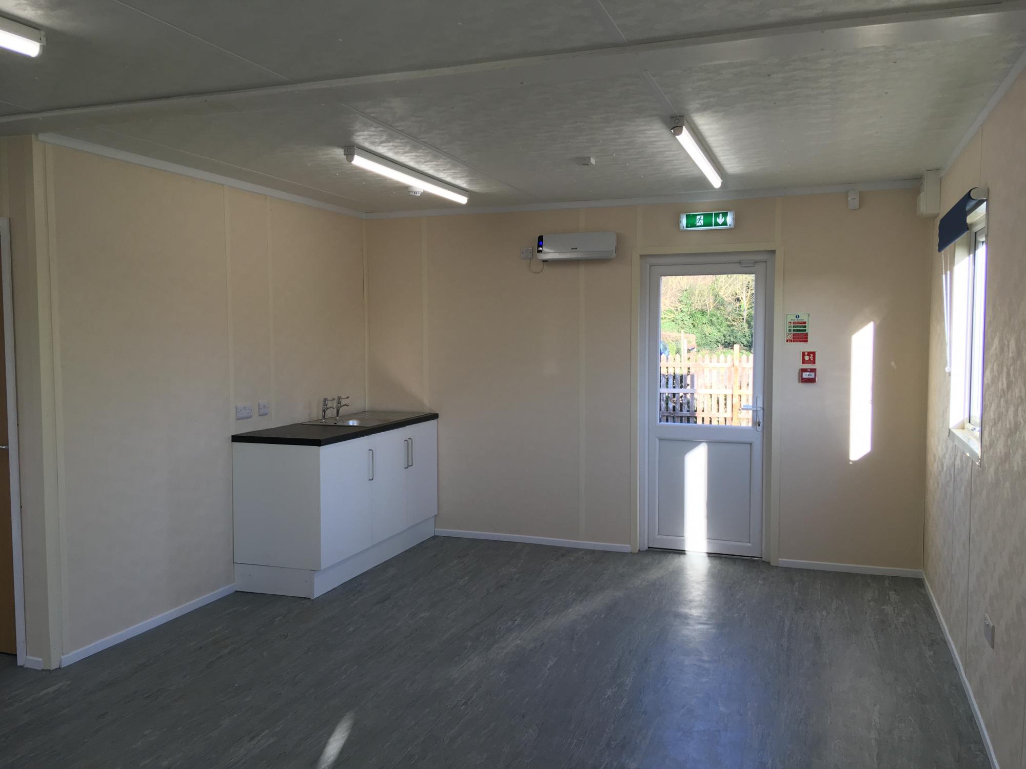 preschool modular building kitchen