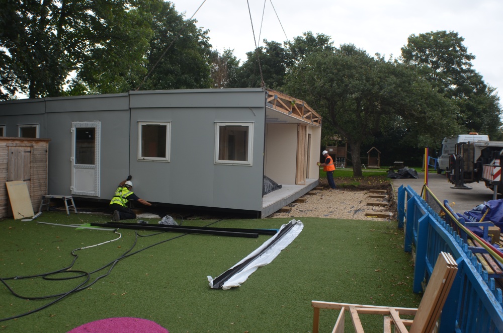 Modular building for Nursery in a local village