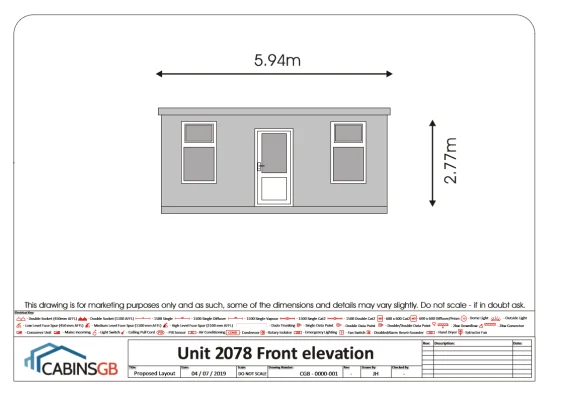  - Ref: 2078 - 20 x 8 Marketing Suites