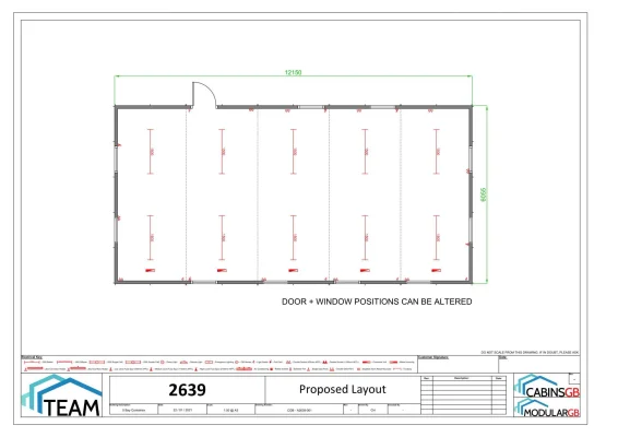  - Ref: ctx5 - 12m x 6m New & Refurbished Cabins