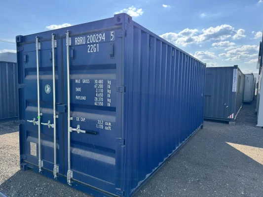  - Ref: 3928 - 20'x8' Container