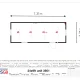  - 3951 - 24'x9' Cabins up to 24' Long