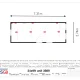  - 3989 - 24'x9' Cabins up to 24' Long